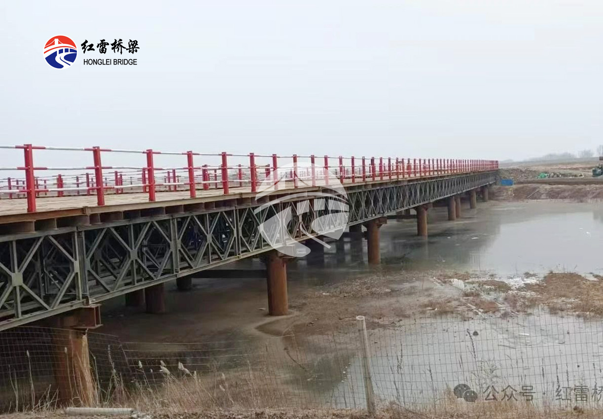 黑龍江省佳木斯至同江鐵路擴(kuò)能改造工程鋼便橋施工